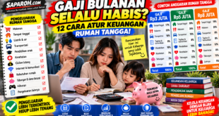 12 Cara Membuat Anggaran Bulanan Rumah Tangga