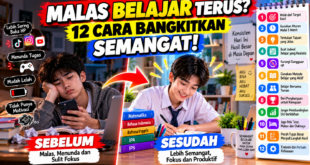 12 Cara Mengatasi Malas Belajar agar Kembali Semangat