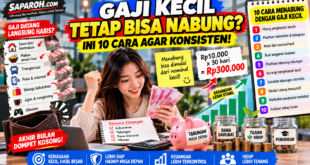10 Cara Menabung dengan Gaji Kecil agar Konsisten
