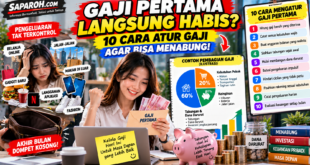 10 Cara Mengatur Gaji Pertama agar Tidak Cepat Habis